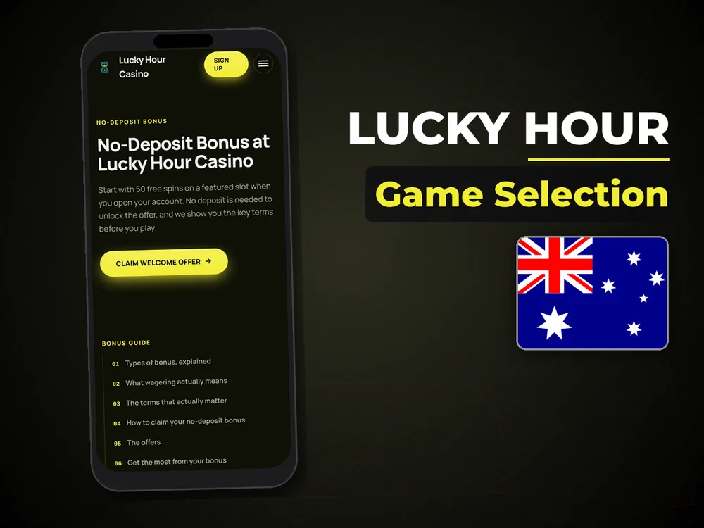 Lucky Hour - Game Selection