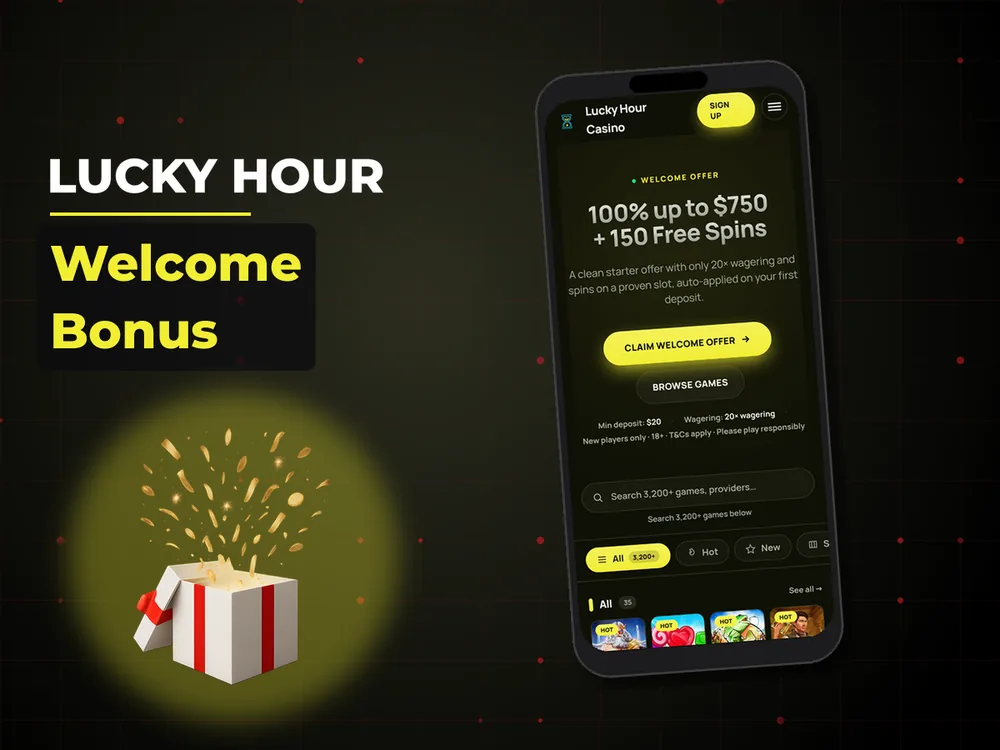 Lucky Hour - Welcome Bonus