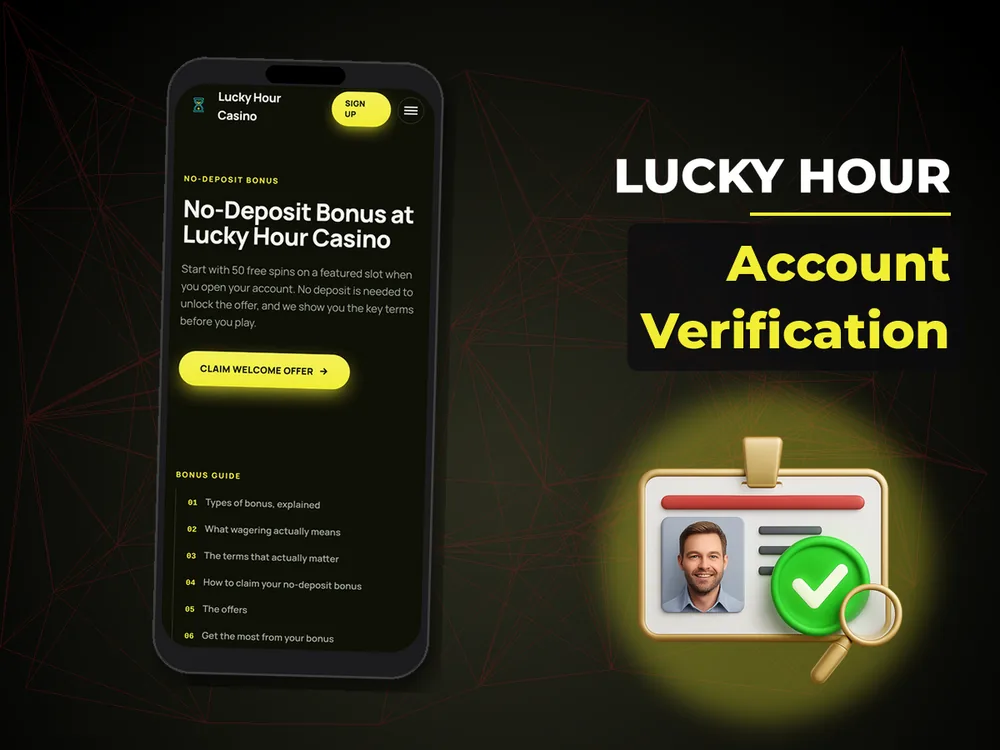 Lucky Hour - Account Verification