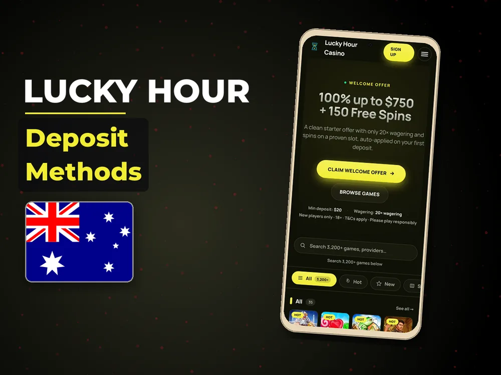 Lucky Hour - Deposit Methods