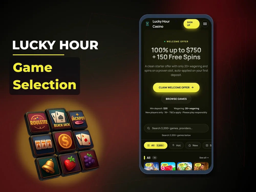 Lucky Hour - Game Selection